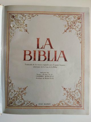 Biblia antigua colección