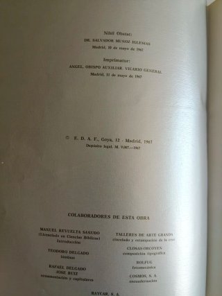 Biblia antigua colección