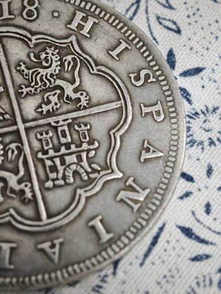 Moneda de Plata 8 Reales Felipe V