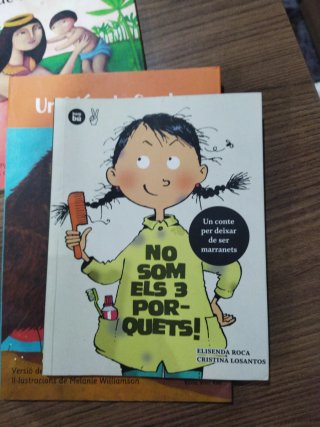 Lote 6 libros en catalán. Ideal primeros lectores.