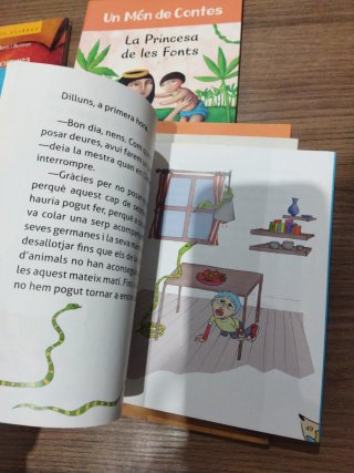 Lote 6 libros en catalán. Ideal primeros lectores.