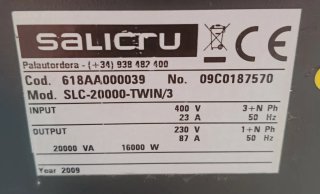 Armario Baterías Salicru SLC TWIN
