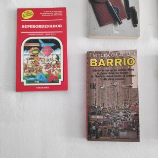 Lote libros novelas negras, crónica, prosa.