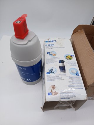 BRITA Filtro de agua para grifo, 12 meses de agua filtrada, Blanco, 1 Unidad (Paquete de 1)