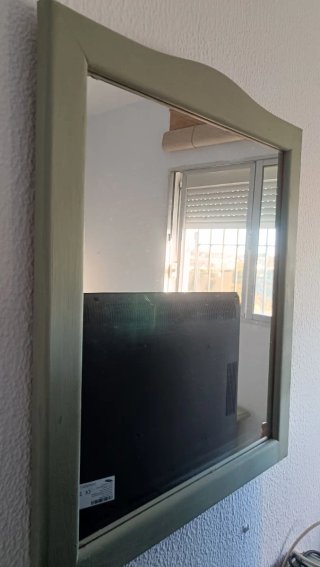 Espejo dormitorio a juego cómoda cabecero