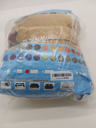 Martina Home Funda Sofá Elástico Túnez 3 Plazas 170 a 220 cm, Beige, Funda de sofá Elastica, 3 Plaza