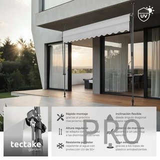 Toldo plegable para balcón