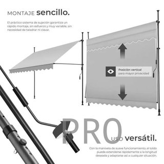 Toldo plegable para balcón