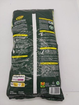 Algoflash Terranau - Recargote, Verdes y Plantas Flories 6 L, Transparente