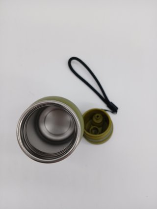 Trixie - Botella de Beber Para Niños de Acero Inoxidable 350 Mililitros - Mr. Dino (Dinosaurio)