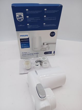 PHILIPS Filtro de agua del grifo, vertical X-Guard, blanco NO INCLUYE FILTRO