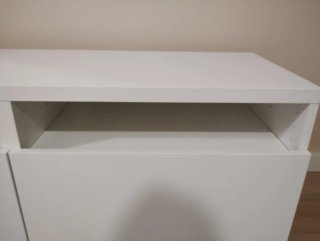 Mueble TV IKEA Besta Blanco