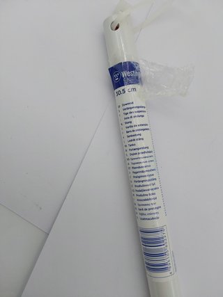 Westinghouse Varilla de Extensión, Blanco, 30.5 x 2.18 cm