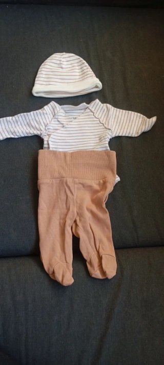 Conjunto de Bebé 3 Piezas talla 1 mes