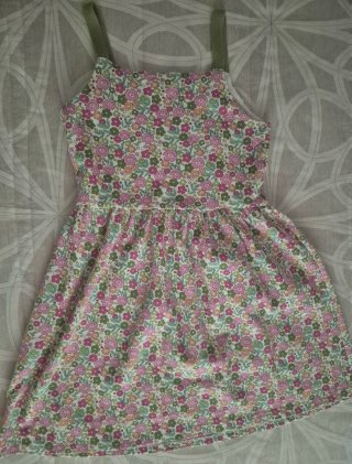Vestido Sfera Niña Flores Talla 11-12