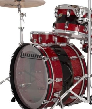 **Batería Ludwig Vistalite** Nueva!!