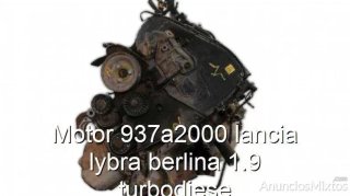 Motor 937a2000 lancia lybra berlina 1.9 turbodiese