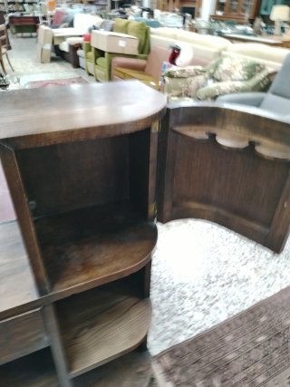 Mueble Vintage para Bar y Copas con Cajones y