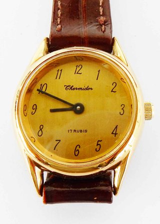 1500-Reloj THERMIDOR -señora- vintage -cuerda -NOS