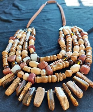 17 Collares estilo Boho, chic, hippy. 17 COLGANTES