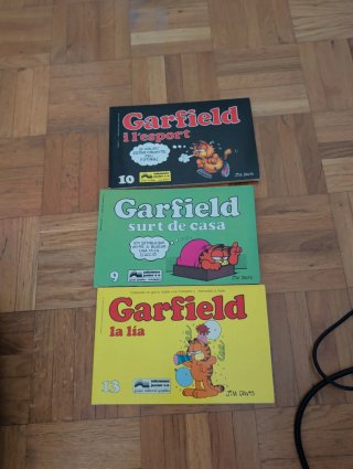 Regalo 3 cuentos de Garfield