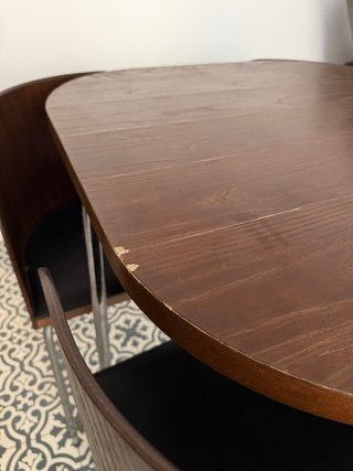Mesa Cuadrada de Madera IKEA