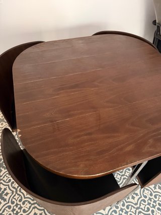 Mesa Cuadrada de Madera IKEA