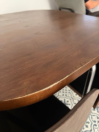 Mesa Cuadrada de Madera IKEA