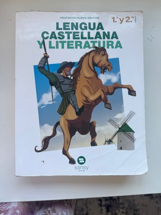 Libro castellano 1r y 2n de bach