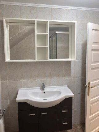 Espejo de Baño con Estanterías