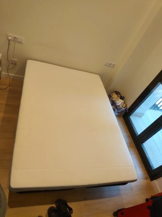 Colchón Ikea Vesteroy y somier de lamas