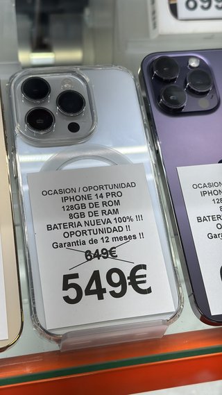 iPhone 14 Pro 128GB Blanco Oportunidad