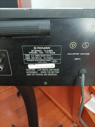 Sintonizador Pioneer TX-608