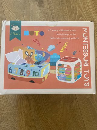 Set de Juegos Montessori para Bebés nuevo