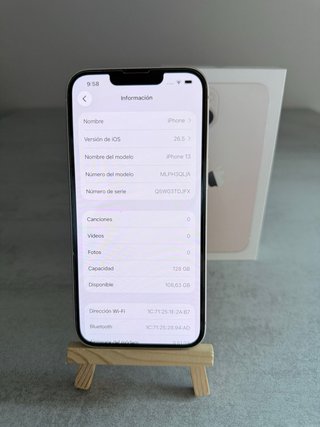 iPhone 13 128GB Rosa con Caja