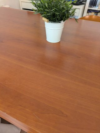 Conjunto mesa comedor y 4 sillas madera