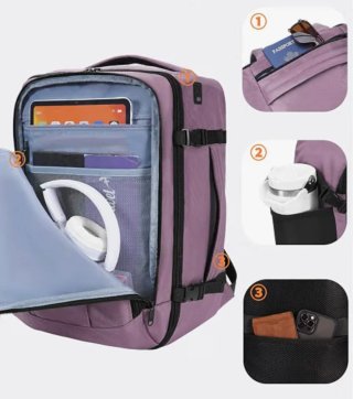 Mochila Ecohub 30L Morada
