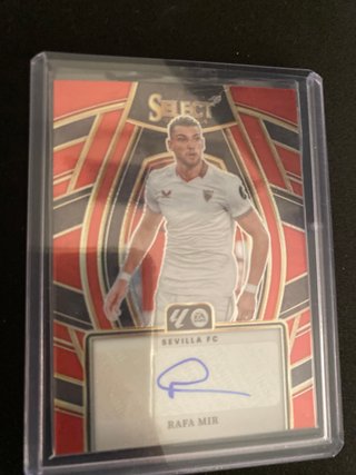 Carta Rafa Mir Sevilla FC Select Autografiada