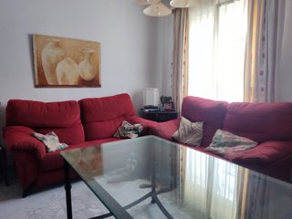 Conjunto de Sofás 3+2 Plazas Rojo