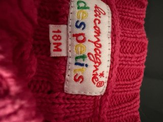 Camiseta de manga larga para niña 18 meses