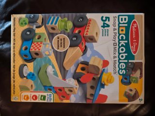Melissa & Doug Blockables Snap & Play Mix & Match