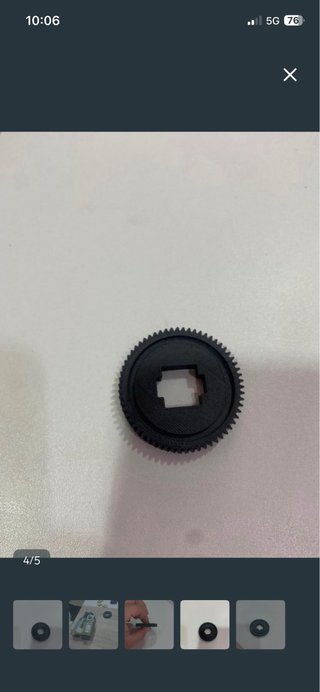 Piñón para Techo Solar BMW E60