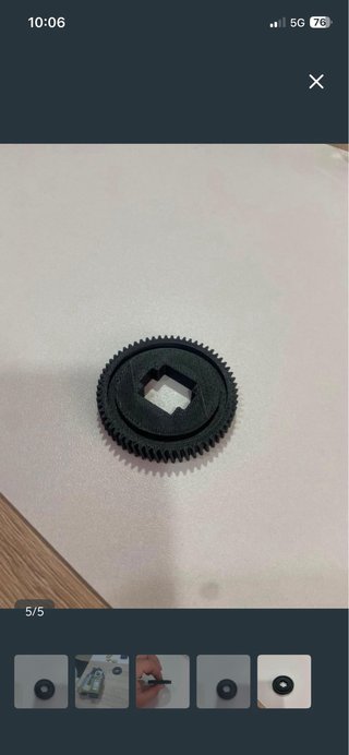 Piñón para Techo Solar BMW E60