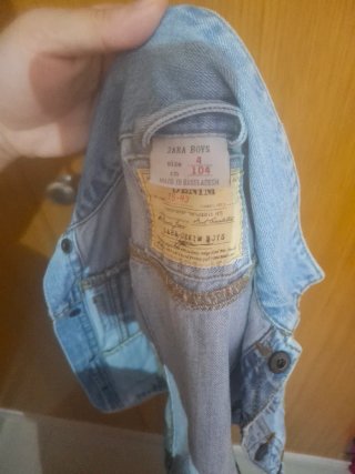 Chaqueta vaquera niño