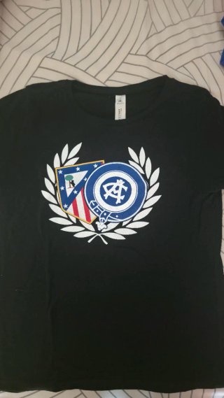 Camiseta Negra Atletico de Madrid