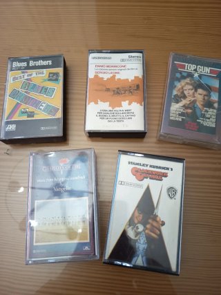 Lote 5 Cassettes BSO Películas Blues Brothers, Top
