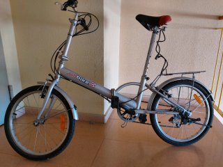 Bicicleta Plegable Easybike3 Plata