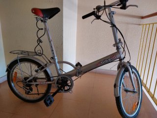 Bicicleta Plegable Easybike3 Plata