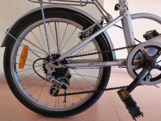 Bicicleta Plegable Easybike3 Plata