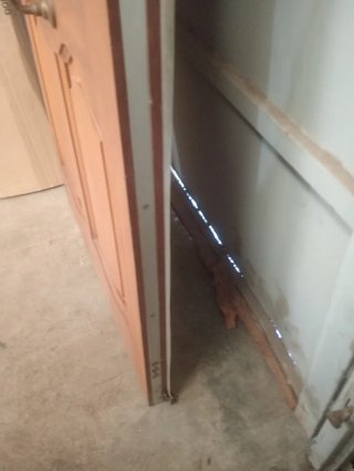 Puerta madera maciza entrada 80x202